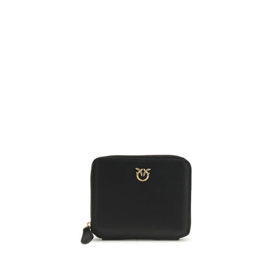 PINKO Black Zip-Around Wallet