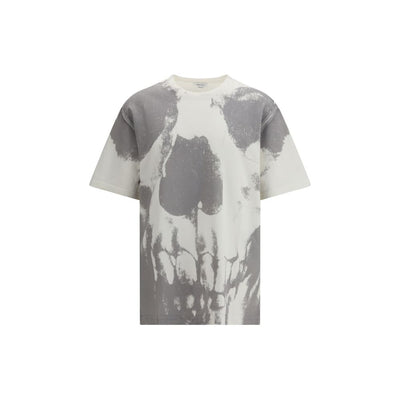 T-shirt en coton blanc Alexander McQueen