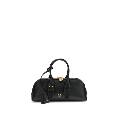 PINKO Black Escape Baguette Handbag