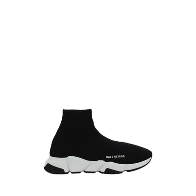 Baskets de sport Balenciaga en polyester noir