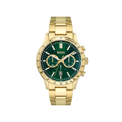 Orologio elegante Hugo Boss in acciaio inossidabile dorato