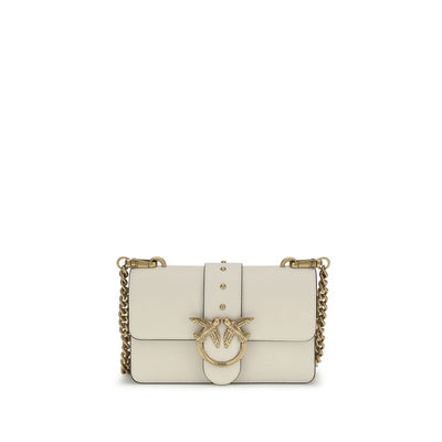 PINKO Beige Love One Small Shoulder Bag