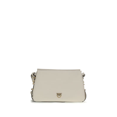 PINKO White One Two Three Mini Shoulder Bag