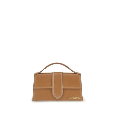 Jacquemus Brown Calf Leather Handbag - Women