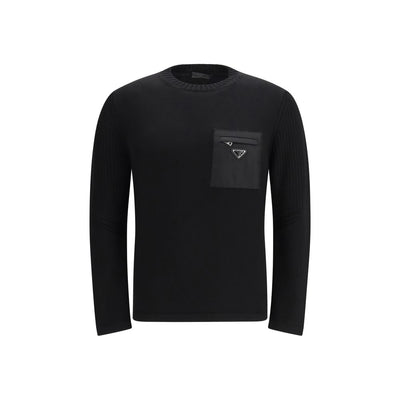 Prada Black Wool Sweater