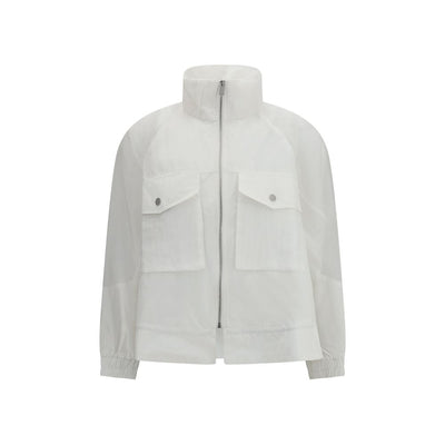 PINKO White Beth Shell Jacket