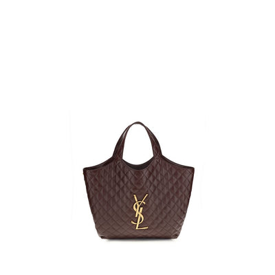 Saint Laurent Bordeaux Lamb Shoulder Bag