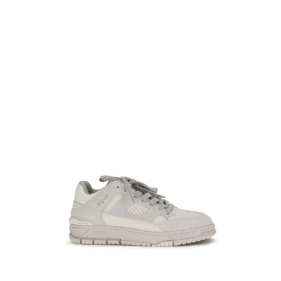 Axel Arigato White Calf Leather Athletic Sneakers