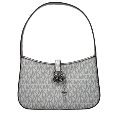 Michael Kors Grey Fabric Handbag