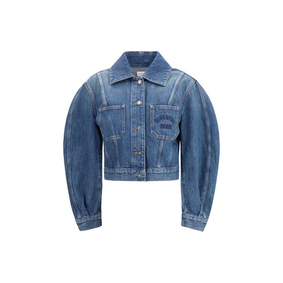 Giacca in denim di cotone blu Givenchy