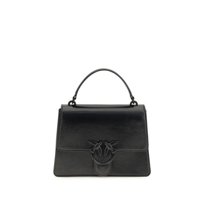PINKO Black Love One Handbag