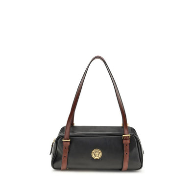 Versace Black Lamb Shoulder Bag