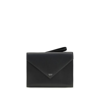 Ferragamo Black Calf Leather Wallet