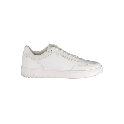 Sneaker da uomo Tommy Hilfiger in poliuretano bianco