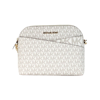 Michael Kors Vanilla Canvas Crossbody Bag