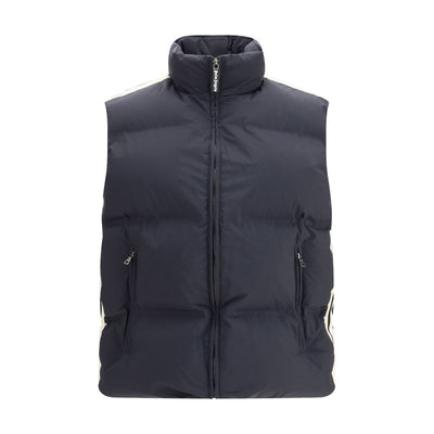 Palm Angels Gilet senza maniche in poliammide nero