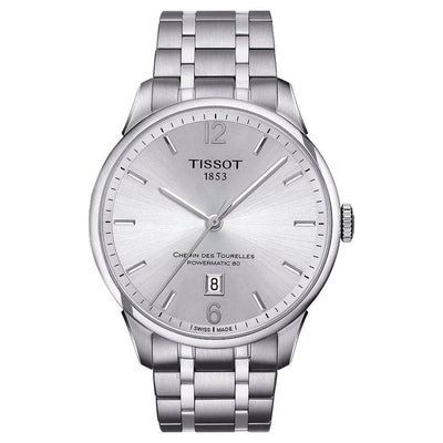 Orologio Elegante Tissot da Donna in Acciaio Inossidabile Grigio