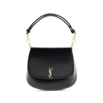 Saint Laurent Black Calf Leather Handbag