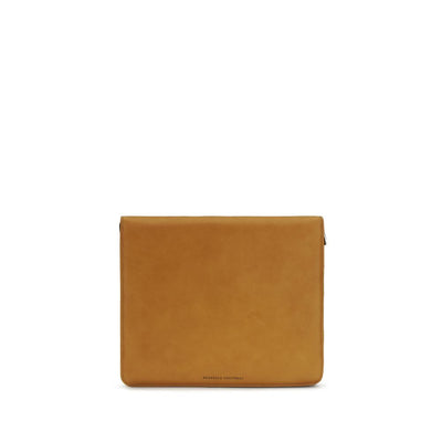 Brunello Cucinelli Brown Calf Leather Wallet