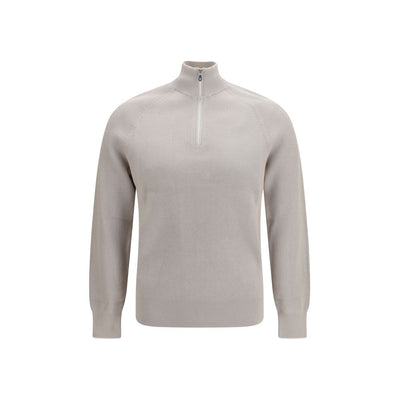 Felpa Brunello Cucinelli in cotone beige