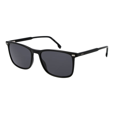 Occhiali da sole Hugo Boss in acetato nero
