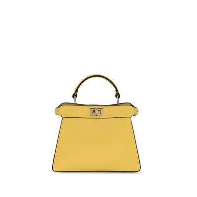 Fendi Bicolor Calf Leather Handbag