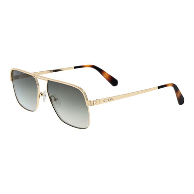Occhiali da sole Guess con montatura in metallo dorato