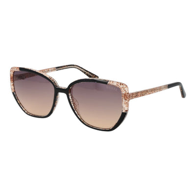 Lunettes de soleil Guess en plastique noir