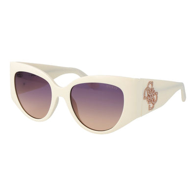 Lunettes de soleil Guess en plastique blanc