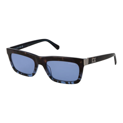 Lunettes de soleil Guess en acétate bleu