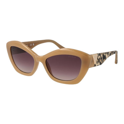 Lunettes de soleil en plastique marron Guess