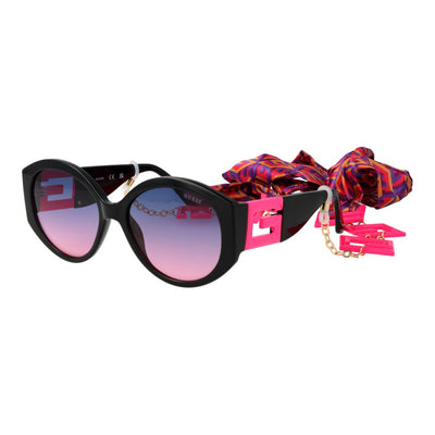Lunettes de soleil Guess en plastique noir