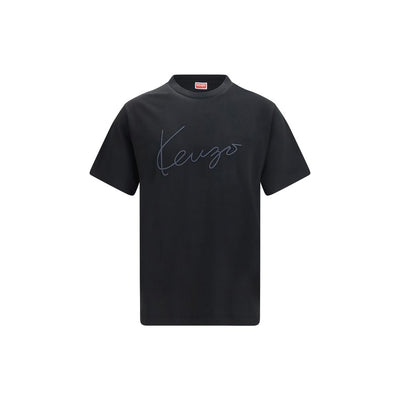 Kenzo Black Cotton T-Shirt