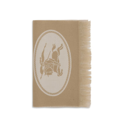 Burberry Beige Wool Scarf - Men