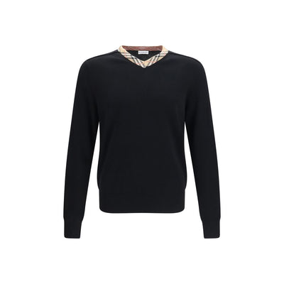 Burberry Black Wool Sweatshirt