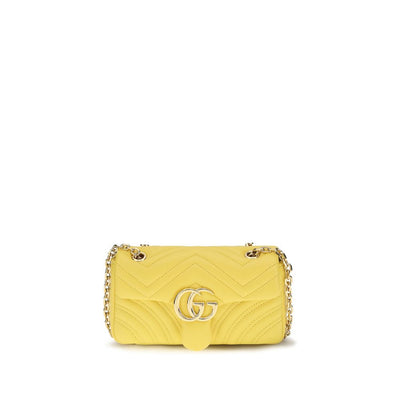 Gucci Bicolor Lamb Shoulder Bag