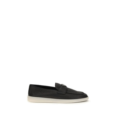Prada Black Slip-On Loafers