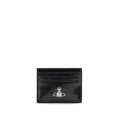 Vivienne Westwood Black Calf Leather Wallet