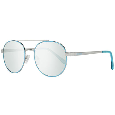 Lunettes de soleil Guess en métal turquoise