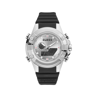 Montre de sport Guess noire en matière synthétique