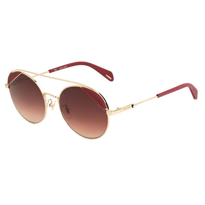 Lunettes de soleil Police en métal rose