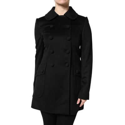 Veste de blazer Dolce & Gabbana Sartoria Italiano en laine noire
