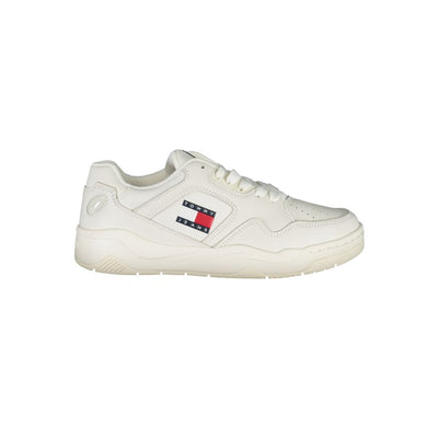 Tommy Hilfiger Baskets blanches en polyuréthane pour femme