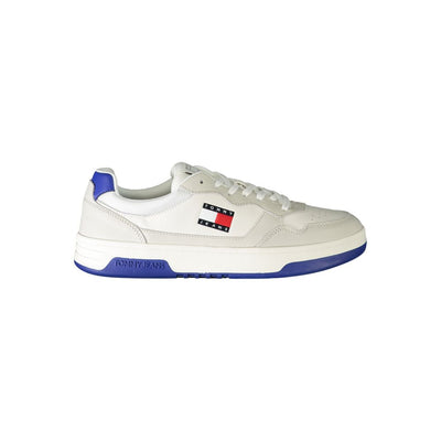 Sneaker da uomo Tommy Hilfiger in poliuretano bianco