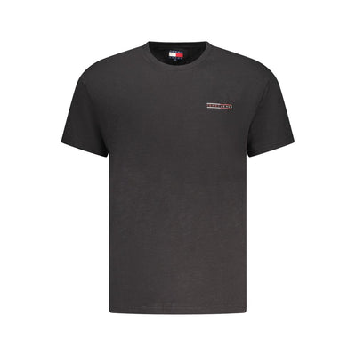 T-shirt Tommy Hilfiger da uomo in cotone nero