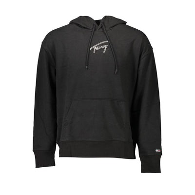 Maglione da uomo Tommy Hilfiger in cotone nero