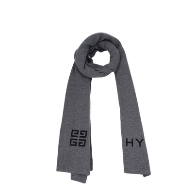 Givenchy Grey Wool Scarf