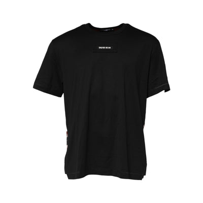 T-shirt girocollo mimetica multicolor Dolce & Gabbana