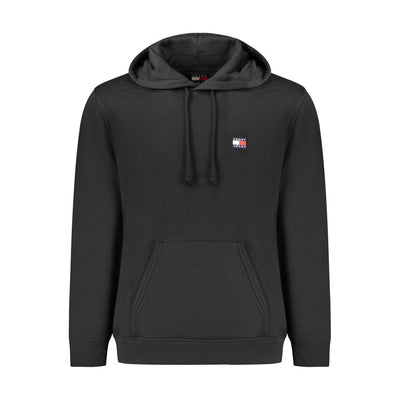 Felpa da uomo Tommy Hilfiger in cotone nero