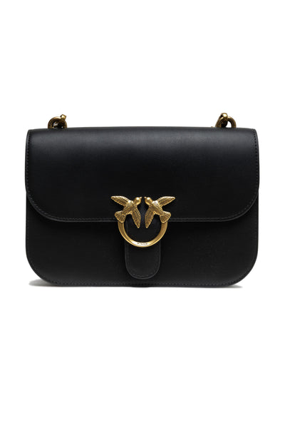 PINKO Black Love Bell Classic Shoulder Bag